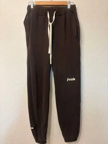 브라운 조거 팬츠 pvot