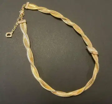 그로세 골드 메쉬 목걸이