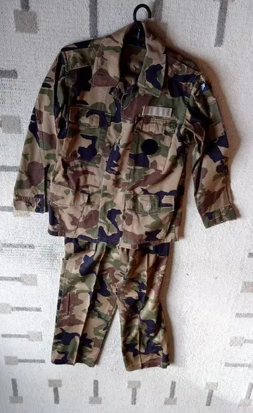 남성용 위장복 상하의 중고품입니다