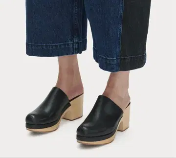RACHEL COMEY 블랙 클로그 샌들