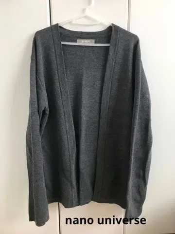 nano universe 나노 유니버스 그레이 가디건 남성용 M 새상품급