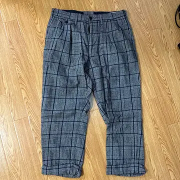 J.S. HOMESTEAD 체크 무늬 슬랙스 저널 스탠다드