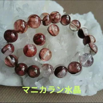 마니카란 수정 15cm 팔찌 10mm 구슬