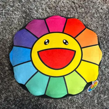 미사용 새상품 무라카미 플라워 쿠션