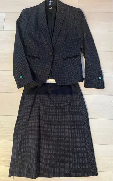 PS 폴스미스 셋업 자켓 38 스커트 40 네이비