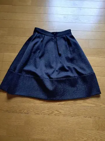 폭시 FOXEY NEW YORK 플레어 스커트 블랙 38