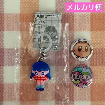 모뇨치타포미치 MONYOGIRL과 교자짱 가챠 캔뱃지 2개