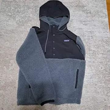 patagonia 보아 블루종 S 그레이 쉘 레트로X