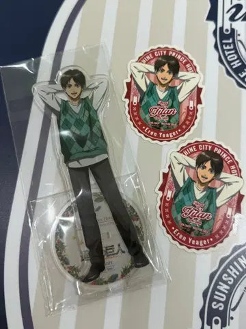 엘렌 프린스 호텔 아크릴 스탠드 씰 세트