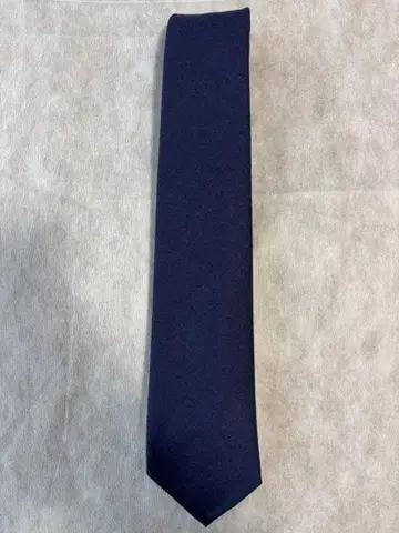 프랑코 스파다 넥타이 네이비 무지 안감 블랙워치