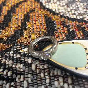 지르코니아 반지 실버 반지