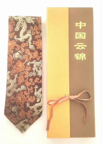 난징 운금 전통적인 디자인 넥타이 손가락 5개 용 자수