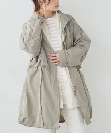 퓨어세신 라이너 부착 모즈 코트