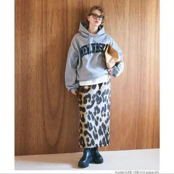 coca 인기 품절 임박 레오파드 무늬 롱 타이트 스커트 M 사이즈