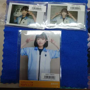 나나니지 쿠라오카 미즈하 폴라로이드 2장 브로마이드 세트