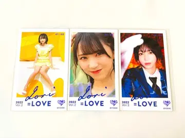 이코럽 노구치 이오리 미니 포토 카드 vol.2 3종 축제 즛토모 시트론