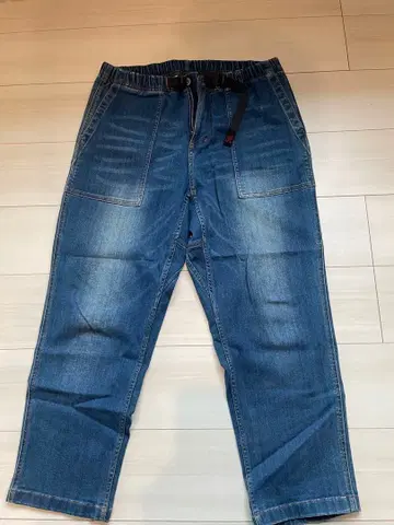 그라미치 데님 루즈 테이퍼드 팬츠 치노