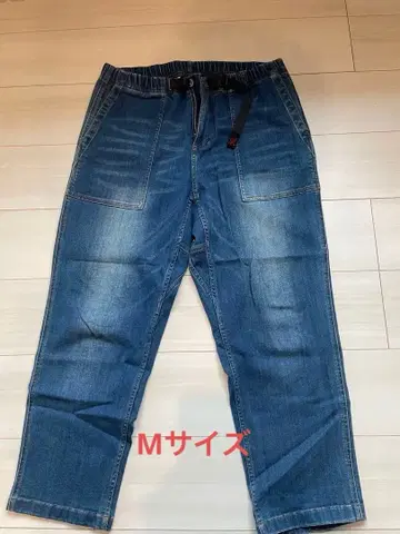 그라미치 데님 루즈 테이퍼드 팬츠 치노