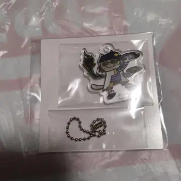 팝픈뮤직 MZD 아크릴 키링 신 코나미 일하는 고양이 팝픈