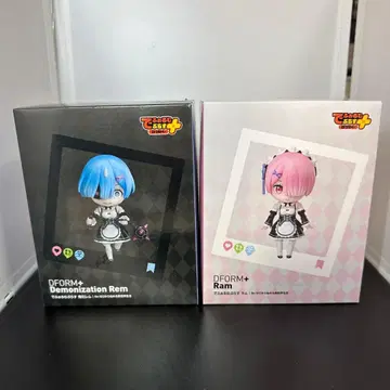 DFORM+ SD 피규어 렘 라무 세트