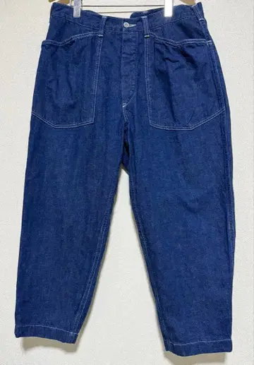 텐더 로인 DENIM TROUSERS BLUE M