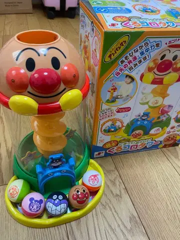 호빵맨 쥐고 떨어뜨려! 빛나는 검은 코로 타워