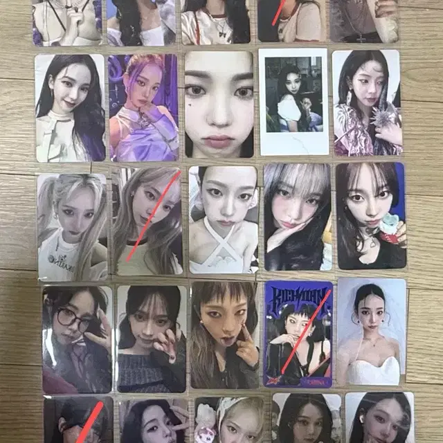 에스파 카리나 윈터 포카, 개봉앨범, 구성품, 슬로건, 응원봉 판매양도