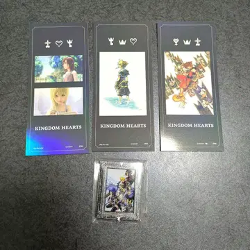 KINGDOM HEARTS 홀로그램 북마크 마그넷