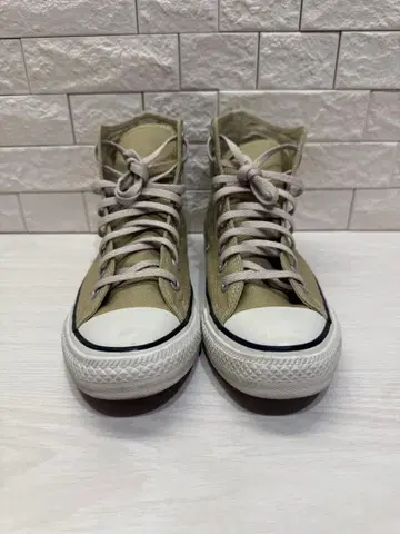 컨버스 올리브 하이컷 스니커즈