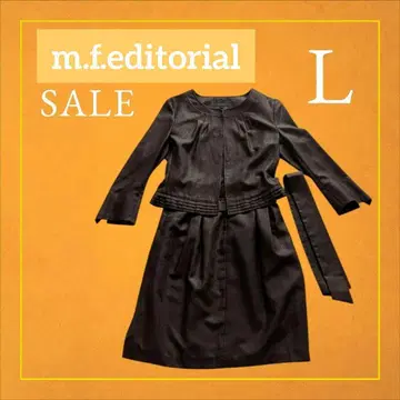 귀여운 엄마에게 m.f.editorial 수트 노카라 자켓 L
