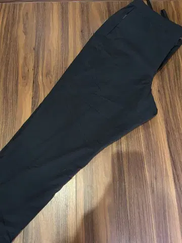 유니클로 웜 팬츠 히트텍 이지 팬츠 기장 짧은 블랙 3XL