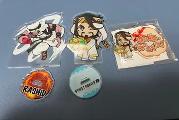 스트리트 파이터 6 라시드 아크릴 스탠드 키링