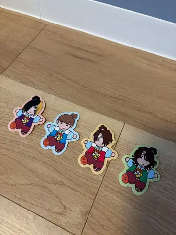 GLAY 키비당고 스티커 4장 세트