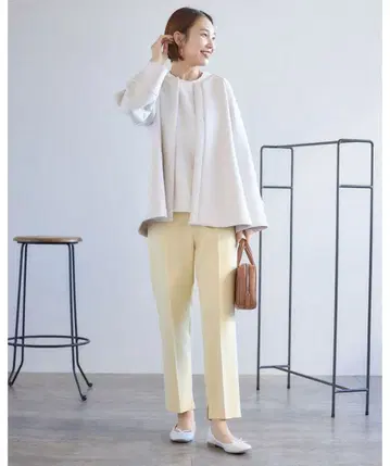 UNFILO 더블 페이스 숏코트 S