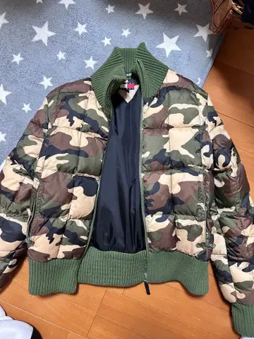 타미힐피거 진스 카모플라쥬 다운 자켓 M
