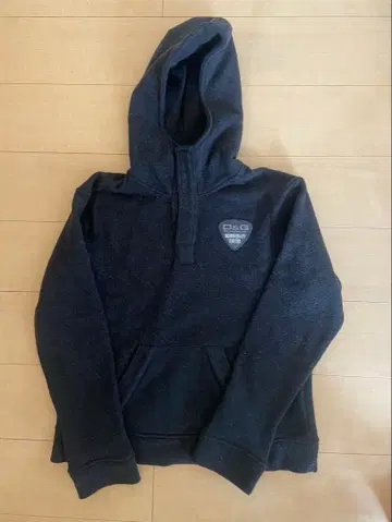 D&G 다크 그레이 후드티