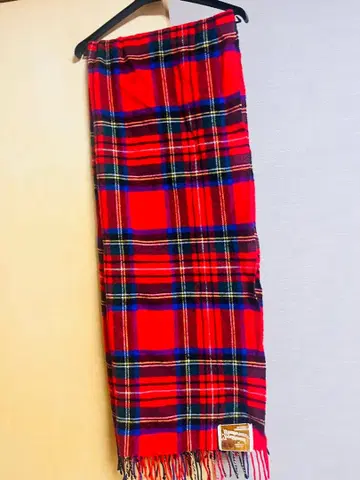 트래디셔널 웨더웨어 타탄 체크 머플러