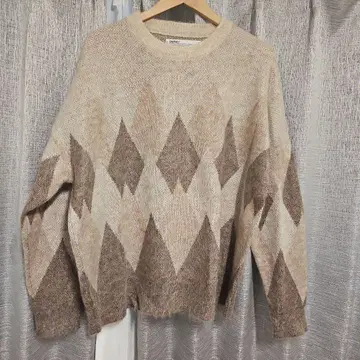 DAIRIKU 22AW Argyle Mohair Pullover Knit