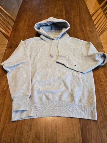 챔피온 리버스 위브 후드티 그레이 챔피온 Msize