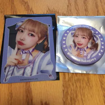 나카가와 루나 클리어 트레이딩 카드 캔뱃지 캔디 의상