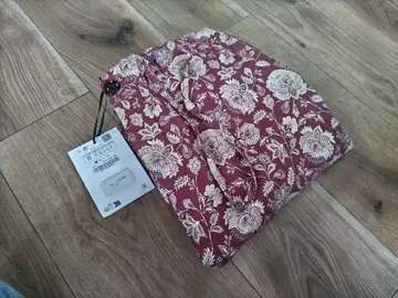 꽃무늬 와이드 팬츠