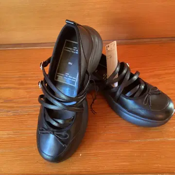 Gu x rokh 멜리 제인 24cmL 사이즈 새상품 블랙