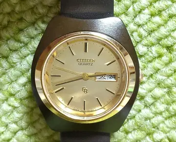 [ 작동품 ] CITIZEN 여성용 손목시계 쿼츠 다크 브라운 컬러