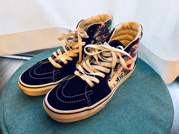 Vans Sk8-Hi 스니커즈 블랙/멀티 컬러