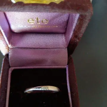 ete 핑크 골드 다이얼링 오리지널 박스 포함 9호