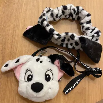 101마리 강아지 머리띠와 파우치 세트 디즈니