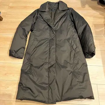 23구 스티치리스 ADS 다운 코트 브라운