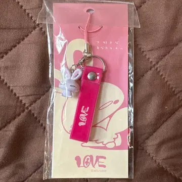 [ 미개봉 새상품 ] 오츠카 아이 LOVE 토끼 마스코트 스트랩