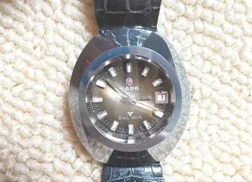 [ 작동품 ] RADO BALBOA 여성용 손목시계 자동 브라운 다이얼