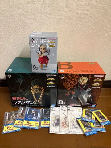 히로아카 제일복권 라스트원 나의 히어로 아카데미아 피규어 세트